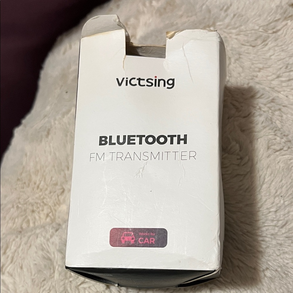 Black Bluetooth FM Transmitter